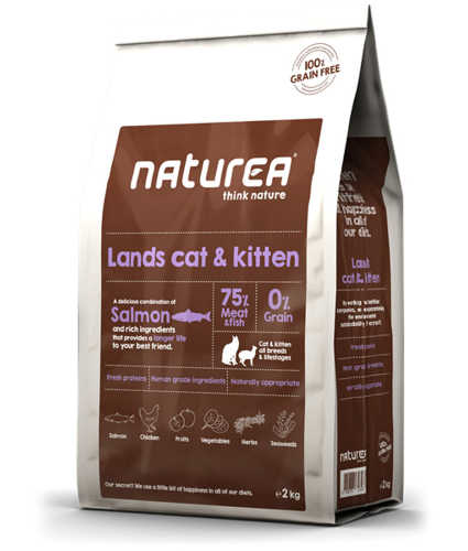 Naturea Grain Free Lands Cat & Kitten 