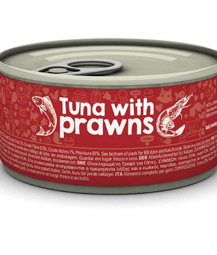 Naturea Wet Tuna with prawns vådfoder til katte