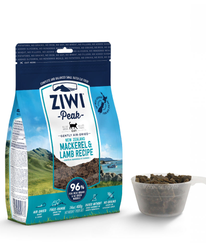 ZIWI Peak Cat Air dried Mackerel & Lamb tørfoder 400 gr