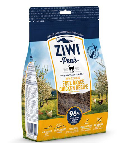 ZIWI Peak Cat Air dried Free Range Chicken tørfoder til katte