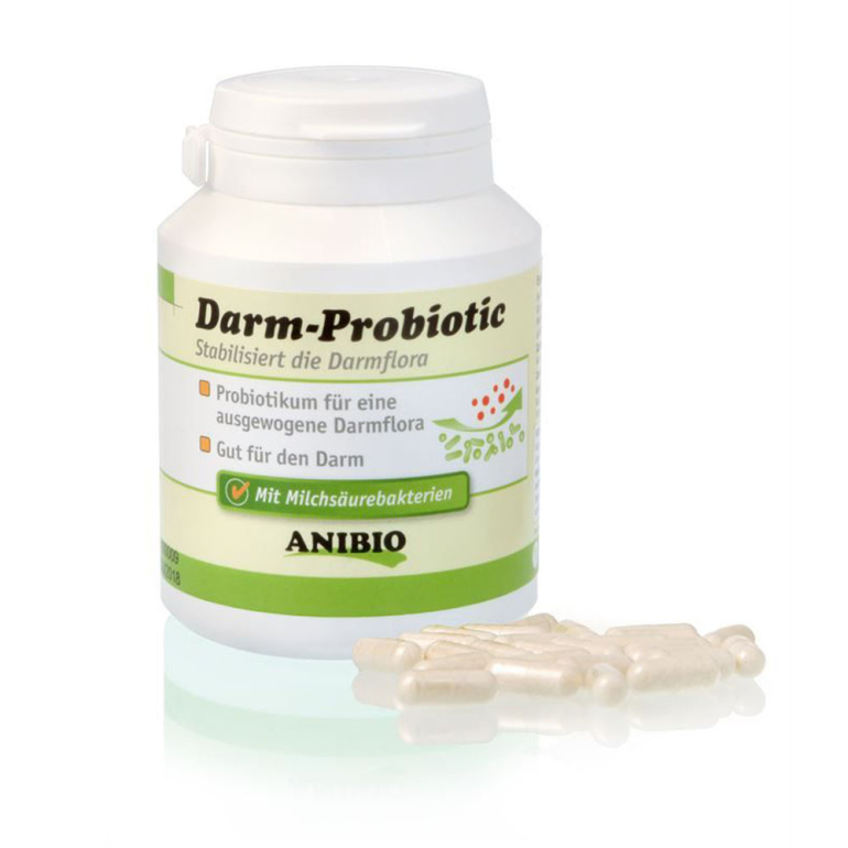 Anibio Tarm Probiotic, 120 kapsler til katte og hunde